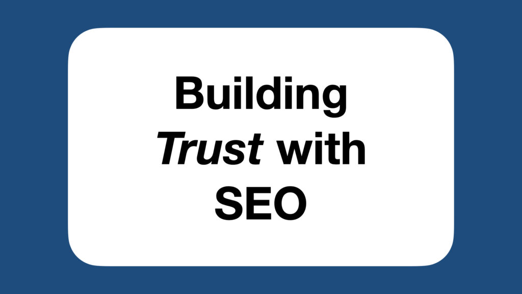 Build trust with SEO for your Christian business.