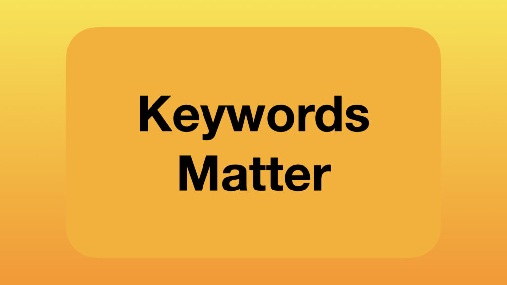 Why Keywords Matter for Christian Websites